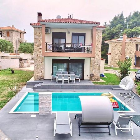 Earthy Boutique Luxurious House -Marble Luxury House Villa Paliouri Exterior photo